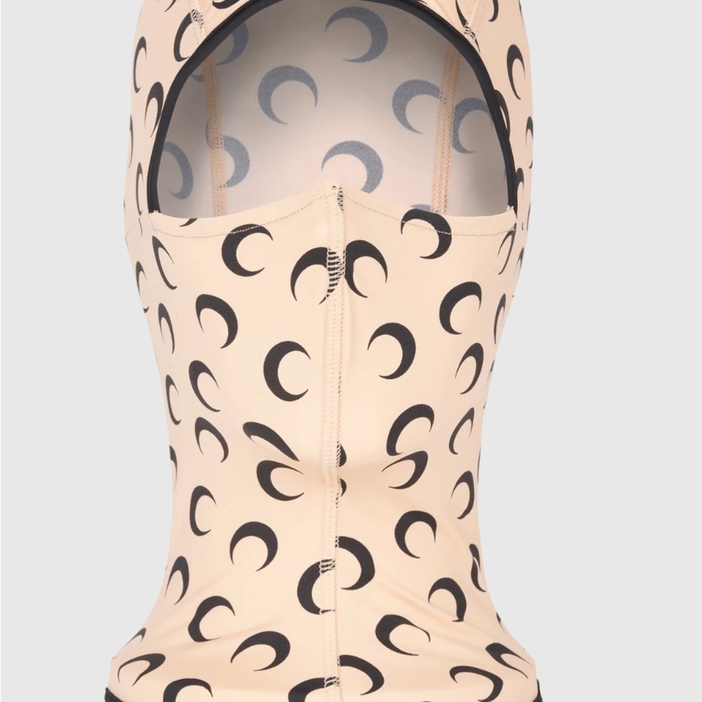 Marine Serre “Recycled Moon Jersey Balaclava”